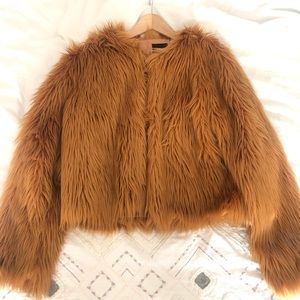 BRAND NEW! Fur jacket